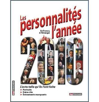 QCM les personnalités de l'année 2010