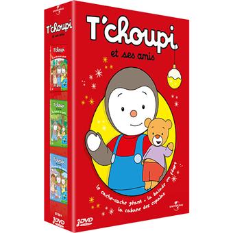 DVD T'choupi et ses amis (interactif) - Coffret : Le cache-cache géant + La  cabane des copains + T' - AlloCiné