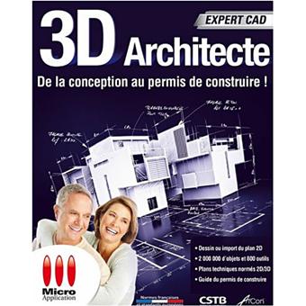 3d Architecte Expert Cad Dvd Rom Achat Prix Fnac