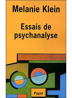 Essais de psychanalyse - 1