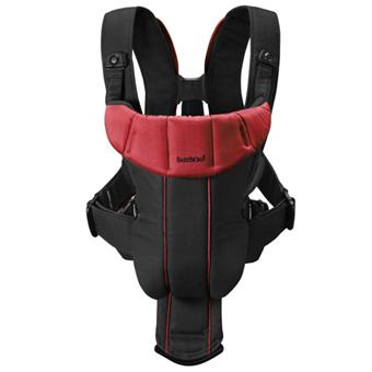 Porte bébé babybjorn rouge et noir best sale