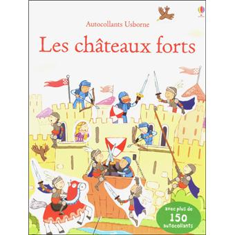 Les châteaux forts - Autocollants Usborne