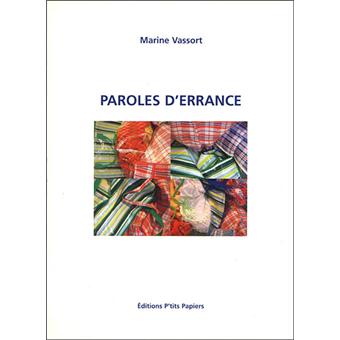 Paroles d'errance