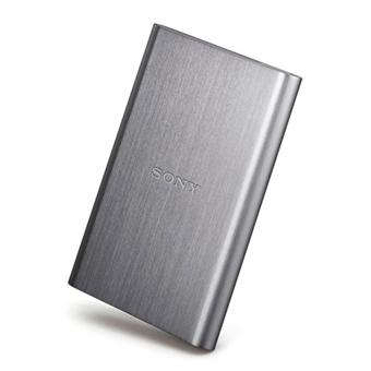 Sony HD-EG5/SC - Disque dur - 500 Go - externe (portable) - 2.5" - USB 3.0  - argent - pour VAIO