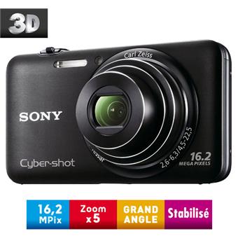 【K2121】SONY Cyber-shot DSC-WX7 ソニー Sony Cyber-shot DSC-WX7 Noir (Photo 3D) - Appareil photo