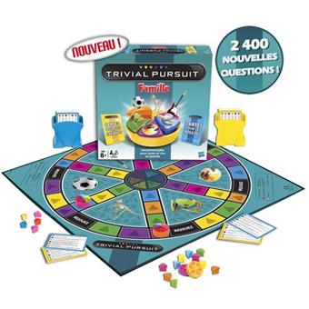 Trivial Pursuit Famille Nouvelle Version Hasbro - Jeu de stratégie - Achat  & prix