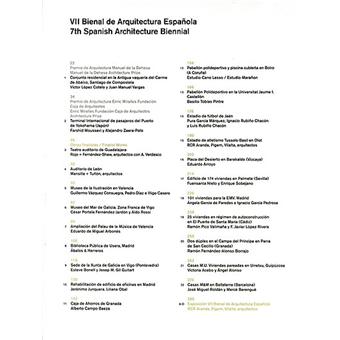 7th Spanish Architecture Biennial