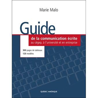 Guide de la communication écrite