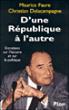 D'une république à l'autre