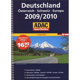 Atlas Allemagne Autriche Suisse 2009 spirale