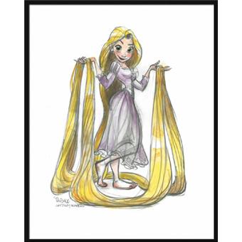 Tirage d'art Arludik Raiponce par Glen Keane