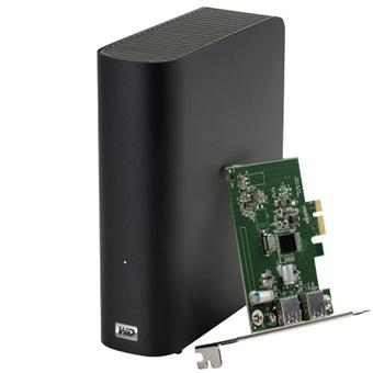 Disque dur Western Digital My Book 1 To USB 3.0 + carte PCIE - 1