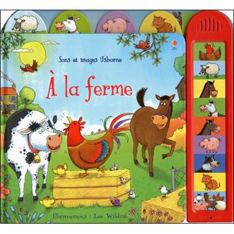 A La Ferme Sons Et Images Usborne