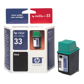 Cartouche HP No 33 ( 51633ME ) - Cartouche d'encre - Achat & prix | fnac