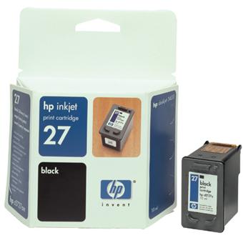 77% sur HP 27 - Noir - original - cartouche d'encre - pour Deskjet 36XX,  56XX; Fax 12XX; Officejet 42XX, 43XX, 56XX, J5508, J5520; psc 12XX, 13XX -  Cartouche d'encre - Achat & prix | fnac