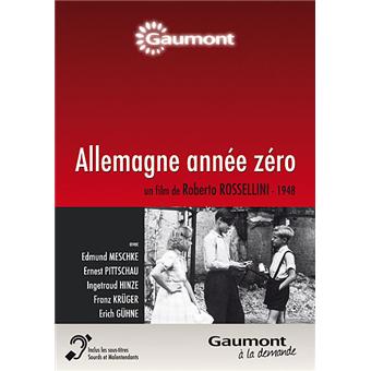 Allemagne année zéro DVD