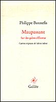 Maupassant sur des galets d'Étretat - 1