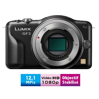 Pack Hybride Lumix DMC-GM5 + Carte mémoire SDHC Lexar 16 Go + Etui DMW-CGBMKK - Appareil photo hybride - Achat & prix