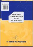 LE DROIT DE LA COMMUNICATION ET DE LA PUBLICITE (Pochette) - 1
