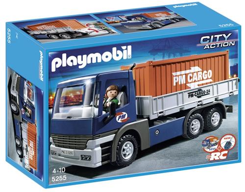 Camion avec grue et conteneurs à verre Playmobil 6109