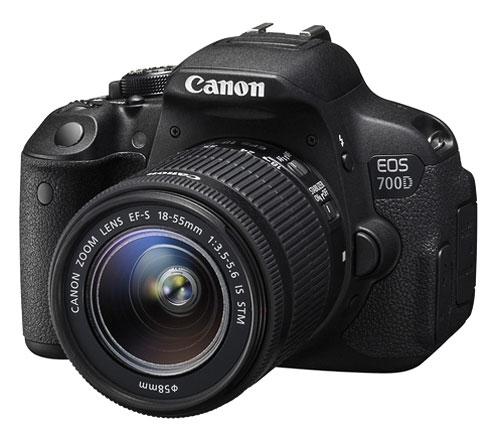 Canon EOS 700D - appareil photo numérique objectifs EF-S 18-55 mm IS S... pas cher