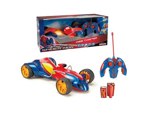 Smoby Véhicule Miniature Radiocommandés Spiderman Spider Racer Echelle 1:12  - Voiture télécommandée - Achat & prix