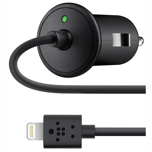 BELKIN  Chargeur allume-cigares pour iPad, iPad Mini & iPhone 5 - Connecteur Lightning 