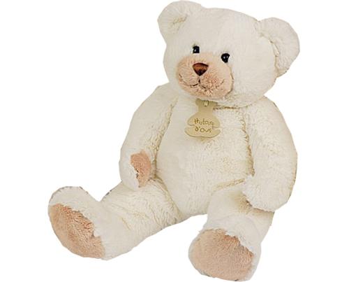 Peluche calin'ours ivoire 25 cm - histoire d'ours