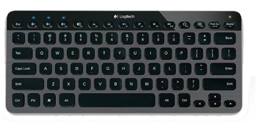 Logitech - clavier sans fil rétro éclairé K810 Illuminated Bluetooth ...