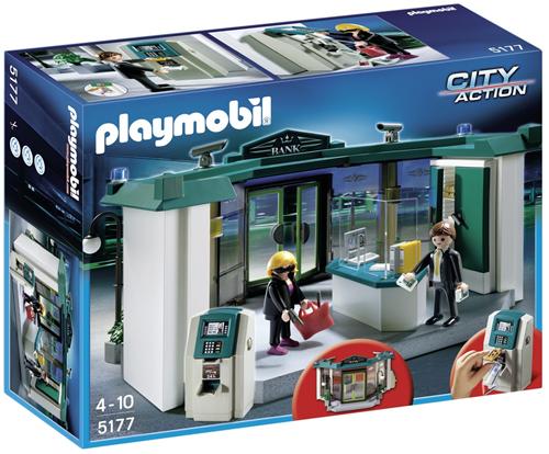 Playmobil 5177 Banque avec distributeur de billets 