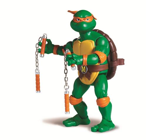 Figurine lance projectile Michelangelo Tortue Ninja - Giochi Preziosi