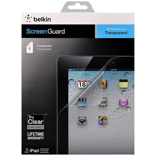 BELKIN  Protection d'&eacute;cran TruClear pour iPad & iPad Retina - Transparente 