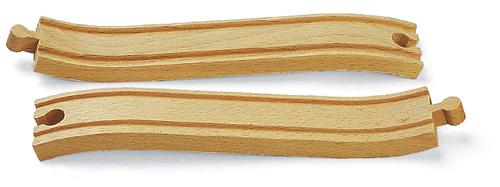 BRIO&reg; WORLD Rails montants pour circuit train (N) bois 33332