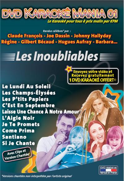 Karaoké mania volume 1 - Les inoubliables