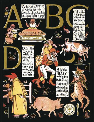 Cahier Walter Crane