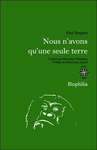 Nous n'avons qu'une seule Terre