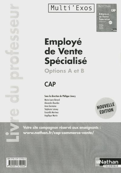 Employe vente spec a/b cap pr