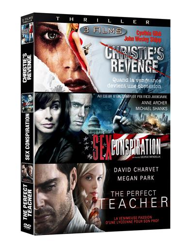 Christie's Revenge - Sex Conspiration - The Perfect Teacher - Coffret