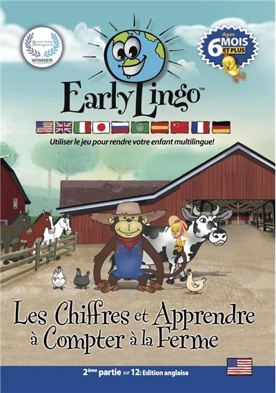 Les chiffres et apprendre à compter à la ferme - Volume 2