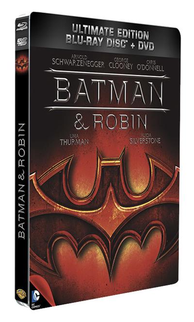 Batman et Robin - Combo Blu-Ray + DVD - Ultimate Edition - Boîtier Métal