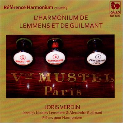 Harmonium de Lemmens et Guilmant - Référence harmonium volume 3