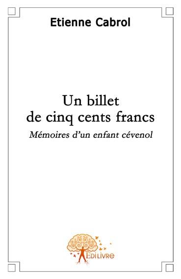 Un billet de cinq cents francs