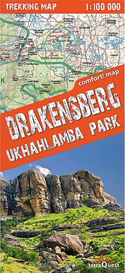 Drakensberg-Ukhahlamba Park  1/100.000
