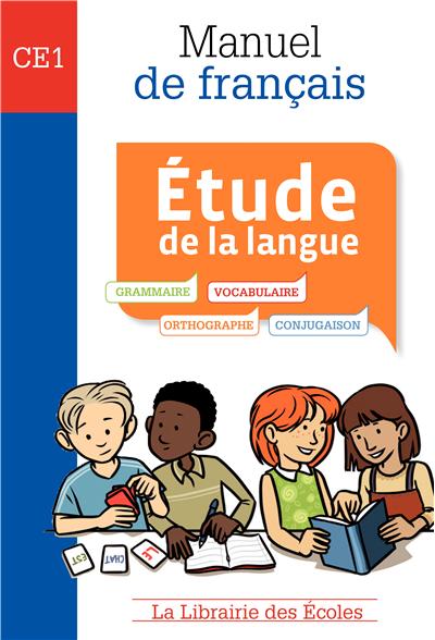 Manuel de français CE1 : étude de la langue