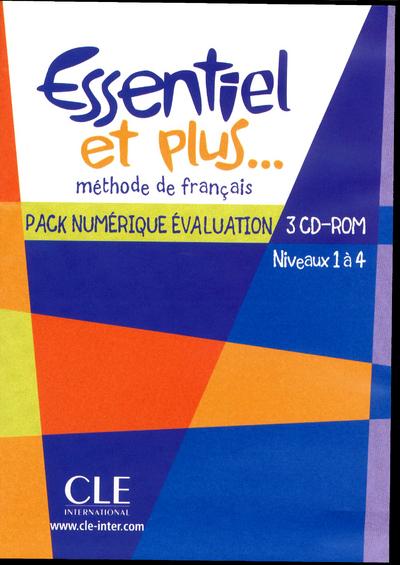 Essentiel et plus, pack numérique évaluation, Niveaux 1 à 4