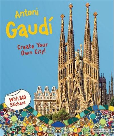 Antoni Gaudi : create your own city sticker book