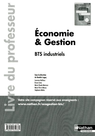 Economie & gestion bts indust