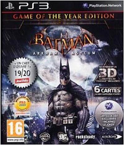 Batman Arkham Asylum - Édition Jeu De L'Année - Essentials