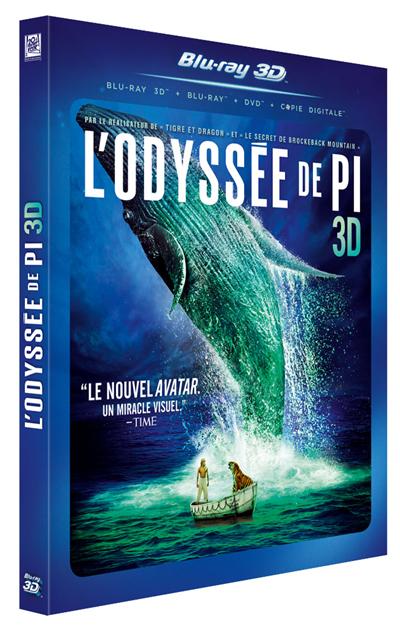 L'odyssée de Pi Combo Blu-ray 3D + 2D + DVD