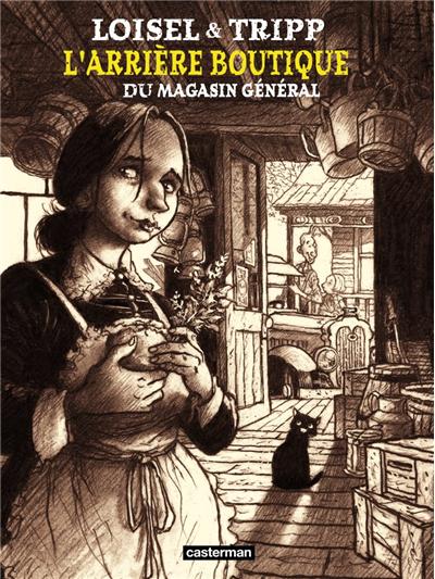 L'arrière boutique du Magasin Général